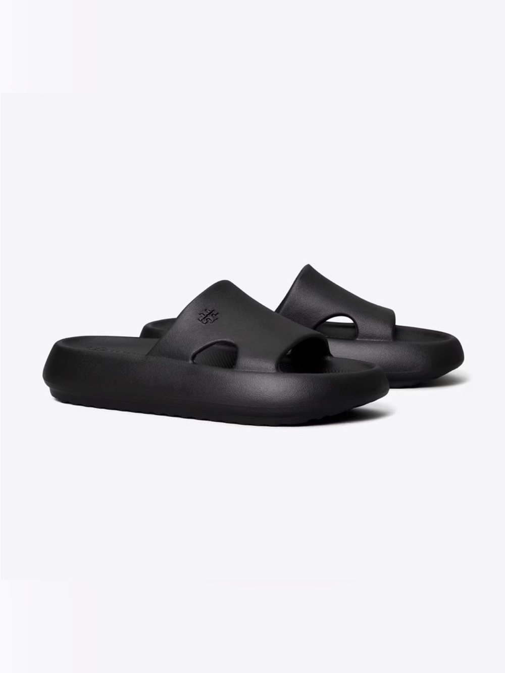 Tory‎ Burch Shower Slides Eva Perfect Black size 8